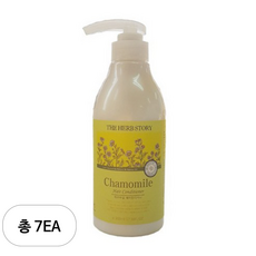더허브스토리 캐모마일 헤어컨디셔너 꽃향, 500ml, 7개