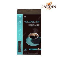 쟈뎅 에스프레소 스틱 아메리카노 블랙 100T 1개 콜롬비아 수프리모 원두커피, 1g, 100개입