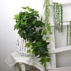 고속터미널꽃시장 담쟁이넝쿨 아이비 조화 80cm, NA625133
