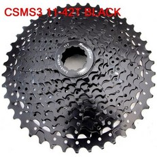 스프라켓 sunrace 10 속도 카세트 csms3 csmx3 11-40t 42t 46t 51t 자전거 카세트 fit sram 플라이휠 11-40 11-42, ms3 11-42t 블랙