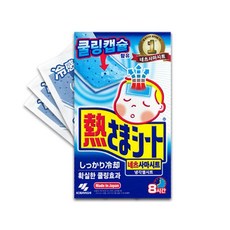 고바야시 네츠사마 냉각시트/해열시트 6매(2매×3포), 단품