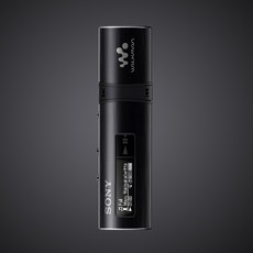 정평종합상사 2년 품질보증 SONY 소니 NWZB183 F 작고깜찍 MP3 소형 휴대용트 판 차 안 공부 미니 큐트 운동, 4GB 정부측 표기함, 블랙