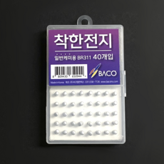  [바코] 착한전지 대물용 BR311 40개입 