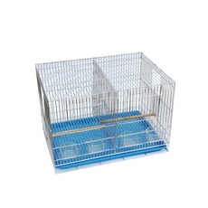 해외 대형 앵무새 새장 팔형 호피 도금 애완용 새장-22714, 단일옵션, 05.60X42X40 분리 번식장