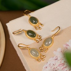 천연사파이어귀걸이