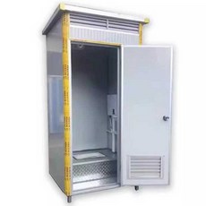 이동 화장실 부스 행사장 판넬 공사장 농촌 캠핑장, 블루 (1.1x1.1x2.3m), 1개