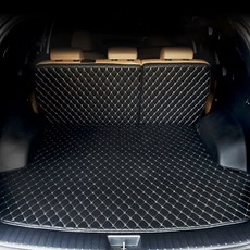 Gio 프리미엄 가죽퀼팅 트렁크매트 커버 바닥선택 가능, 올뉴쏘렌토5인승, 기아 (바닥+2열등받이)