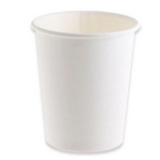 일회용 290ml 200개 무지 종이컵 사무실 카페, 단일제품