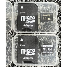 아이로드 블랙박스 정품 메모리카드 32G/64GB 정품 MICRO SD 32GB/64GB [SD카드 + 어댑터 + 케이스] 아이로드 정품 SD카드