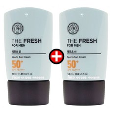 더페이스샵 더프레시 포맨 레포츠 선, 2개, 50ml
