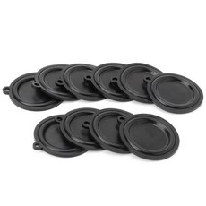 20pcs 50mm 가스 온수기 압력 다이어프램 피팅 물 가스 링크 밸브 워터 필름 고정 멤브레인, 하나, 검은 색, 01 Black, 1개