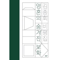 영혼의 숨겨진 보화:김종회 비평집, 민음사