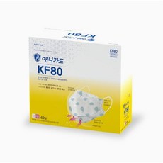 KF80 애니가드 프리미엄 소형 영유아 어린이 고래, 60매