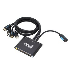 넥시 HDMI KVM 스위치 2포트, NX-KVM02H