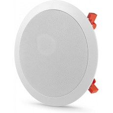 JBL C6IC 천장 매립형 스피커 2 웨이 / 라운드 형 / 1 개 화이트 JBLC6ICWHT [국내 정품 / 메이커 2 년, 단일상품