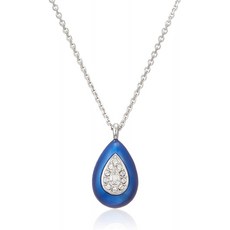 [랑뱅 온 블루]LANVIN en Bleu드롭 모티브 블루 칼라 펜던트 LAMN072140UB