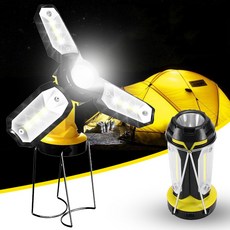 에스앤탑 충전식 led 렌턴 감성 캠핑 랜턴 조명, 1개