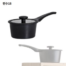 올블랙 냄비 디아크 편수냄비 내경 18cm