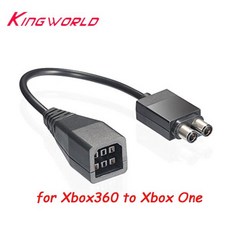 AC 전원 공급 장치 어댑터 Xbox360Xbox One 전송 커넥터 어댑터 컨버터 케이블 수리 교체 2 포트, 한개옵션0