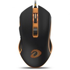 [해외] DAREU EM905 40 인치 당 점 RGB 광학 게임 마우스 PUGB LOL CSGO, Orange light