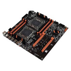 Atermiter 듀얼 X99 X16 V3 메인 DDR4 x LGA2011-3 세트 마더 CPU 보드 3200MH XEON 2699 E5, X99 듀얼 채널 DDR3, 1개