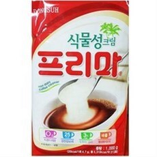 MDO4813 동서 프리마 식물성크림 (1KgX1개) 가정용 프리마/커피프리마/커피프림/업소용식자재, 3개, 3세트, 1개입, 1kg