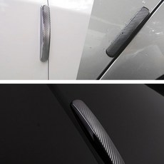 오토반 블랙슈트 리얼카본 도어가드 차량 문콕 찍힘 방지, 카본블랙, 1개