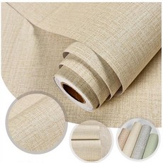 자기 접착 현관문스티 벽지 방수 단색 린넨 방 장식 거실 침실 캐비닛 장식 스티커, silver silk