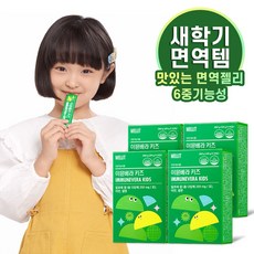 웰릿 이뮨베라키즈 알로에 스틱, 280g, 4개