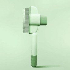 고양이용 전문 벼룩 고양이 빗 플로팅 털제거브러시 그루밍 청소, 1개