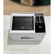 [백화점 정품] 라코스테 남성 [RC4092M54G000110] ELEGANCE 카드지갑 벨트 기프트 세트 24 S/S LCST 선물세트 남자명품