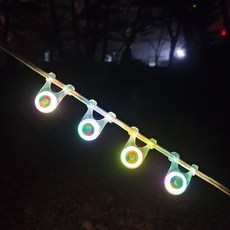 LED 스트링 가드 레인보우 줄걸림 방지(배터리포함), 단품