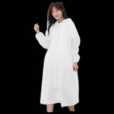 헬로제인 패션 레인코트 화이트 남녀공용 우비 패션우비 93000EA, 1개