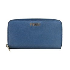 펜디 금장 로고 장식 집업 장지갑 장지갑 K2028FD