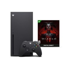 Xbox XBOX X 마이크로소프트 Microsoft Series 디아블로 IV 번들 무선 컨트롤러 포함 초당 120프레임 16GB RAM 1TB SSD 진정한 4K 게임 경험