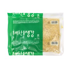 푸드라인_ 태한 냉동 다진생강, 1개, 1kg