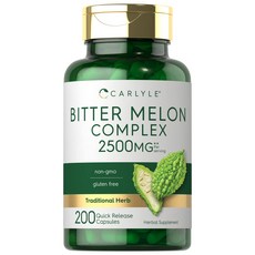 Carlyle Bitter Melon Complex 칼라일 비터 멜론 컴플렉스 1500mg 200정, 1개, 기본, 200개