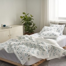 까사미아그리니뱀부리플경량차렵세트ss