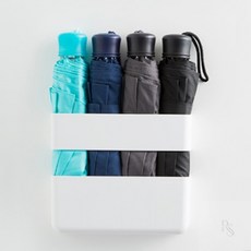 지앤리샵 마이룸 자석형 우산꽂이 벽걸이 우산 꽂이 우산 정리 보관대, 다크그레이