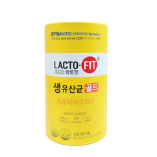 종근당건강 락토핏 생유산균 골드 2g x 50포 아연, 100g, 6개