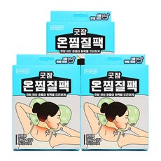 동국제약 굿잠 휴대용 뒷목온열 온찜질팩 5입(1입x5ea), 3개, 3개