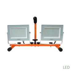 DRW6552B2 2구 조명 공장 휴대 LED100W LED 투광등 현장 잔디등 야외 투광기 용LED 100w 경관 받침대 등 LED등 지지대 야외정원등, 두리몰 본상품선택
