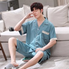 남자실크잠옷
