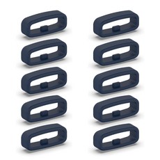 Smartwatch 스트 리테이너 교체 실리콘 패스너 링 18mm/20mm/22mm 손목 밴드 키퍼 홀더 벨트 루프 10pcs