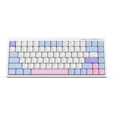 한성컴퓨터 OfficeMaster 3모드 저소음 펜타그래프 유무선 키보드, 코튼캔디, GK694 Cotton Candy, 제조사축