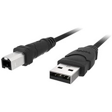 Belkin Belkin F3U133b06 6ft USB 2.0 Ab Device USBa/usbb Bag & Label, 상세내용참조