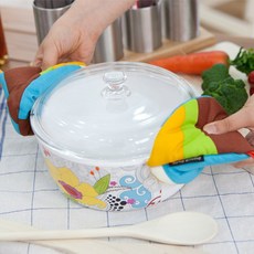 프렌치불고깔장갑