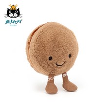 JELLYCAT 신품 취미 초코스낵 마카롱 토이스토리피규어 남성 여성 위로, 10 cm, 초코블링