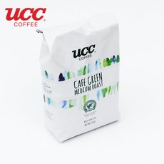 UCC커피 카페그린 미디엄로스트 원두500g 홀빈 레인포레스트 얼라이언스 UCC V-est NO.3 RA, 500g, 상세정보참조, 1개