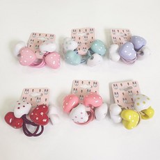 어린이하트머리끈